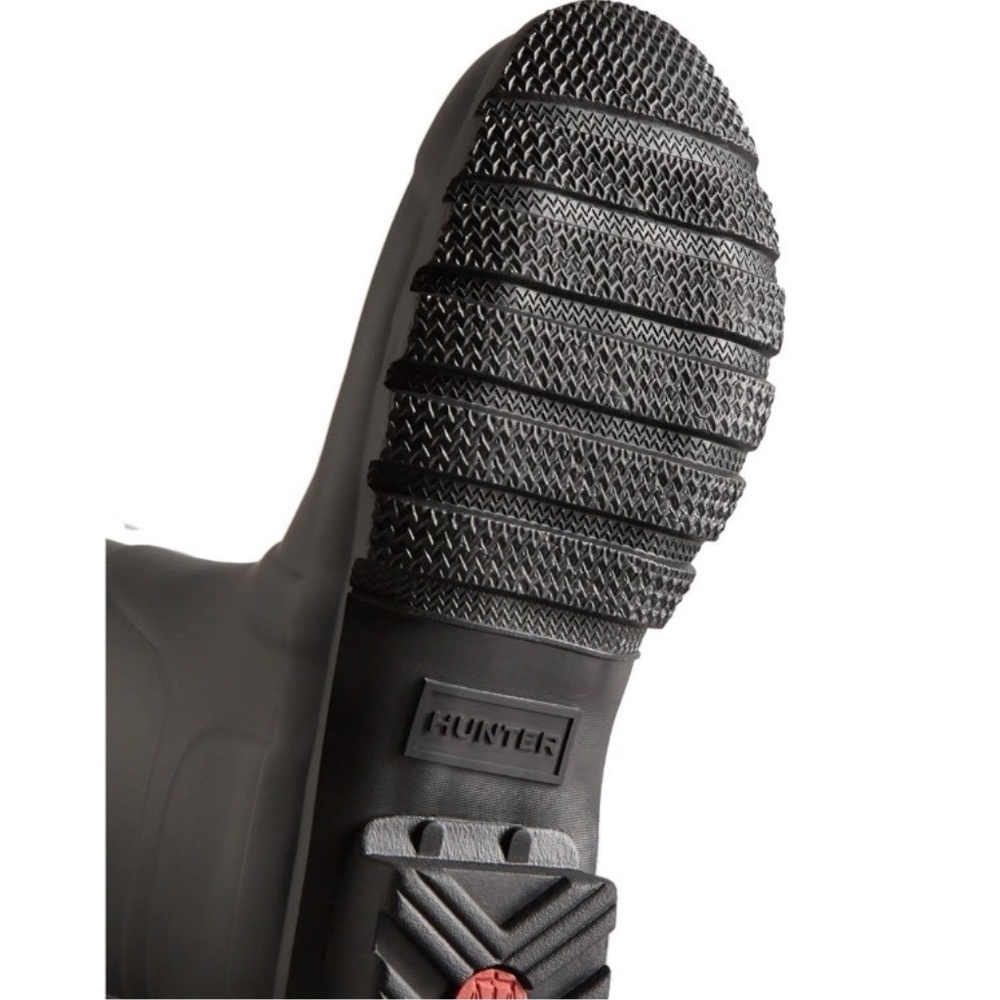 NEW HUNTER Original Tall Boots Black Matte Rain Shoe Waterproof High Quality - Picture 6 of 8